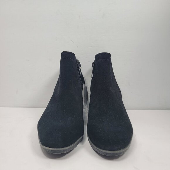 Blondo Women's Black Suede Ankle Waterproof Boots B6708015 US Size 8.5M NWT - Picture 3 of 9